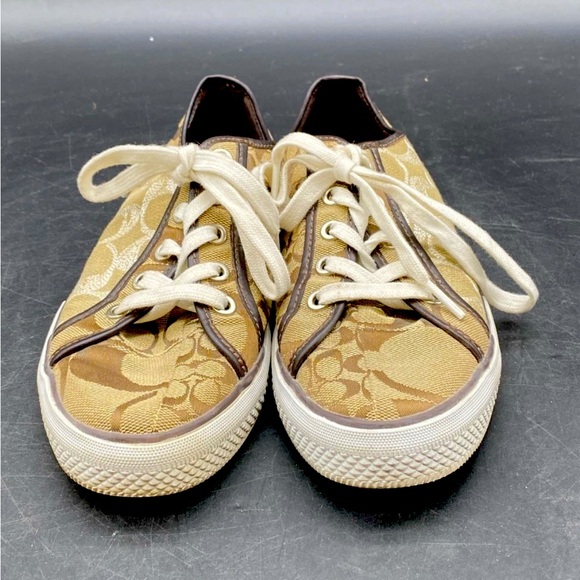 Y2K Coach Signature Canvas Shoes - Picture 1 of 6
